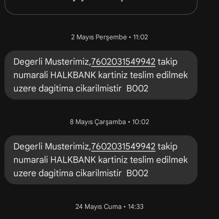 AGT Kurye (aynigunteslim.com) Kartımı Teslim Edin