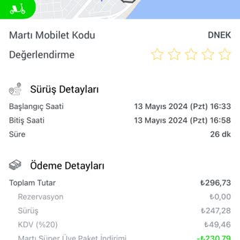 Martı Sürüş Bitirme Hatası