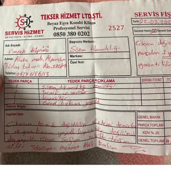 Bosch Buzdolabı Tekser Hizmet Ltd Servis 08503800202