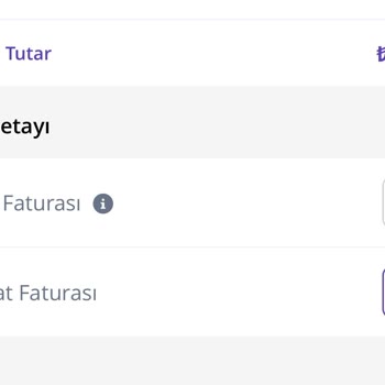 Getir Müşterisine Fatura Göndermiyor
