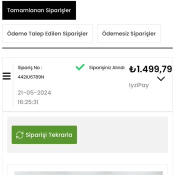 Katreninzeyli Firması Satın Aldığım Ürünleri 16 Gündür Göndermedi