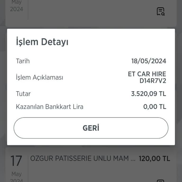 Pegasus'un Güvenli Olmayan Araç Kiralama Hizmeti