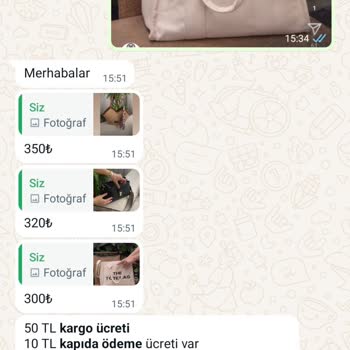 Canta_hanzade (Instagram) Instagram Üzerinden Yanlış Ürün Teslimi
