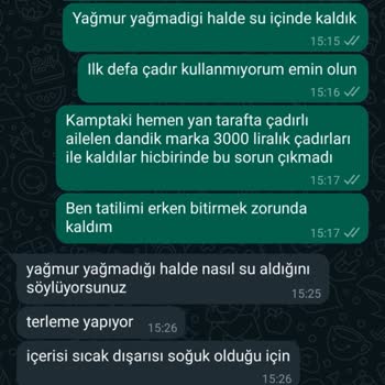 Nurgaz Çadırı İle Geceyi Havuzda Geçirme Keyfi