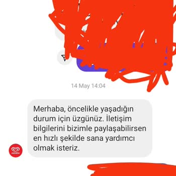 Algida Kötü Cornetto Ve Şikayete Verilmeyen Cevap.