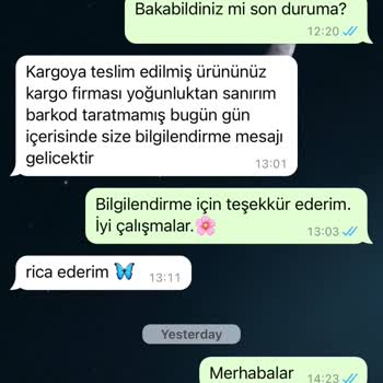 Anne Ekspres Teslim Edilmeyen Ürün Ve İade Edilmeyen Ücret