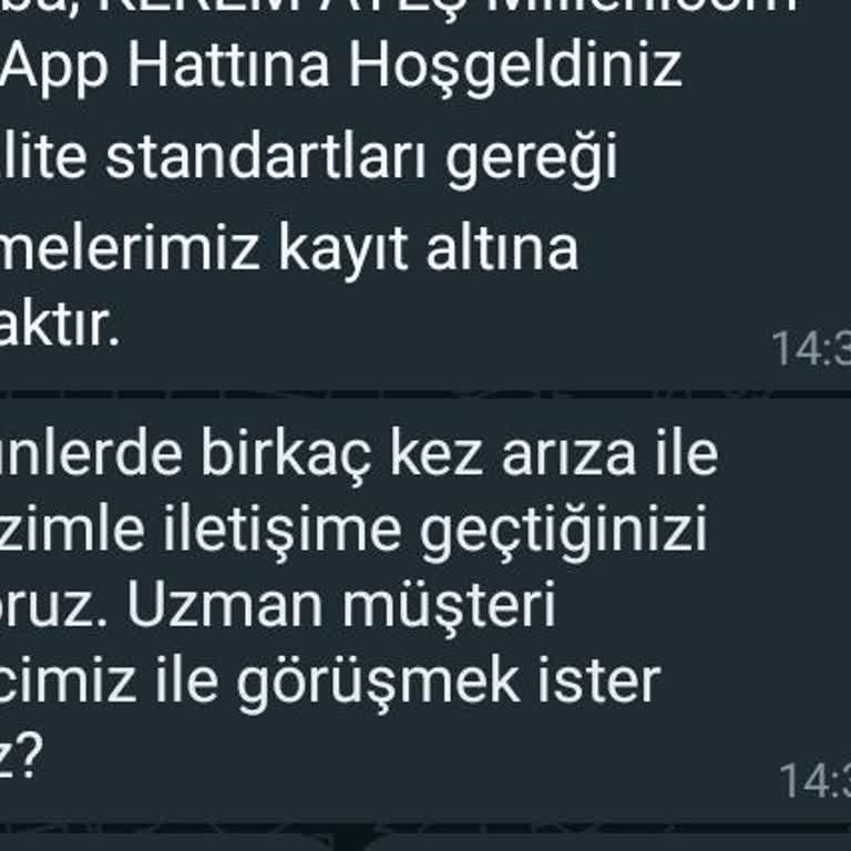 Milleni Com. Şikayetçiyim