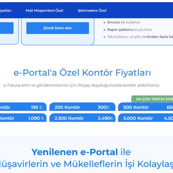 Zirve Yazılım E Fatura Programı Kontur Yükleme Fiyatı