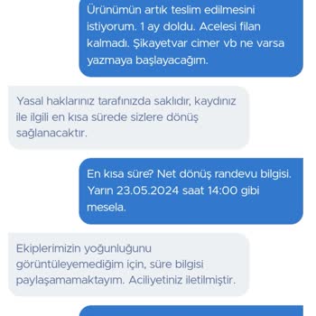 Koçtaş Ürünü Teslim Etmiyor. 40GÜN Oldu. Mağdurum. Lütfen Yardım Edin!