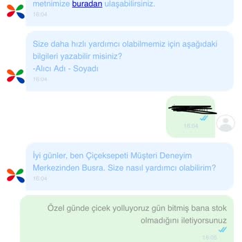 Çiçek Sepeti Özel Günde Mağdur Etme.