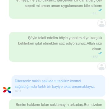 Çiçek Sepeti Özel Günde Mağdur Etme.