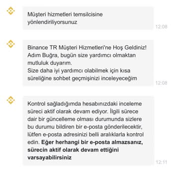 Binance TR Para Bloke Koyma