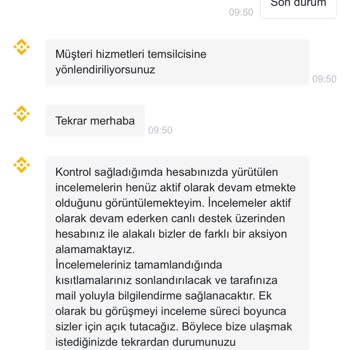Binance TR Para Bloke Koyma