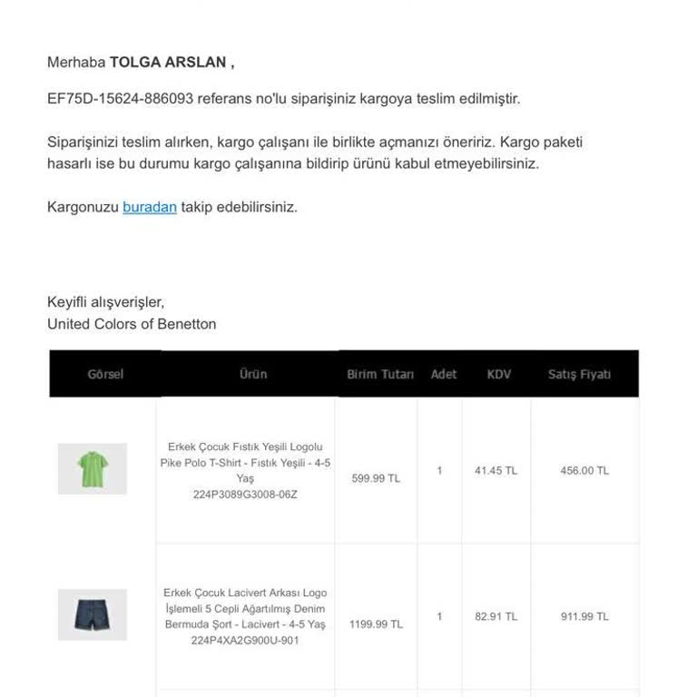 Benetton'dan Müşteri Mağduriyeti, Facia