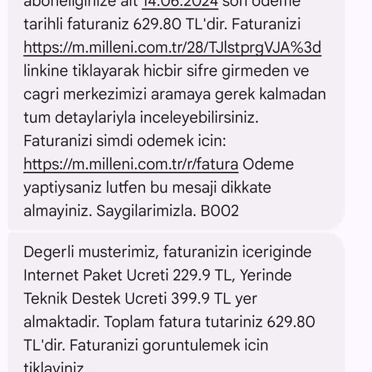Millenicom'un Yalandan Yere Arıza Parası Alması