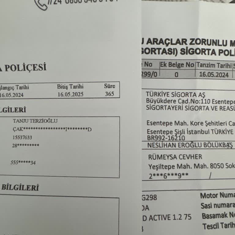 Sigortayeri Sigorta Poliçesi Karışıklığı Şikayeti