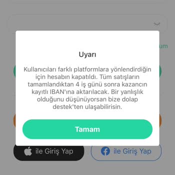 Dolap Hesabım Haksız Yere Kapandı, Müşteri Hizmetleri Yanıltıcı Bilgi Verdi!