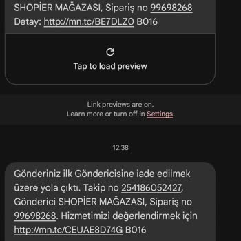 MNG Kargo Küçükköy Şubesi Kargo Teslim Edilmeden İade Edildi