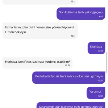 Getir Uygulaması Hakkında Şikayet