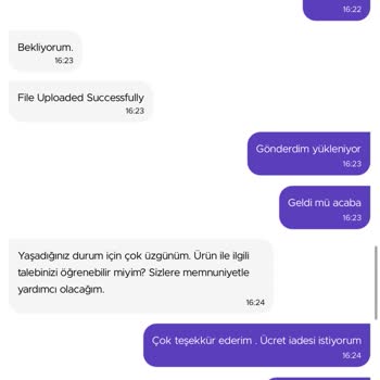 Getir Uygulaması Hakkında Şikayet