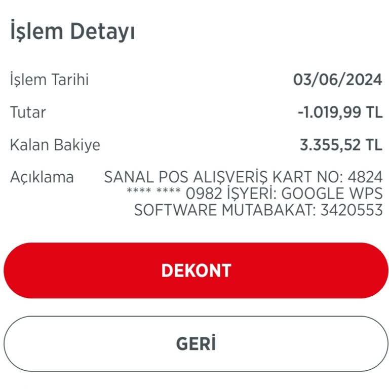 WPS Office Deneme Sürümü Ve Sonrası 1.019TL