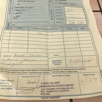 DemirDöküm Yüksek Fiyatlı Sensör Değişimi Ve Kısa Sürede Tamir Şikayeti