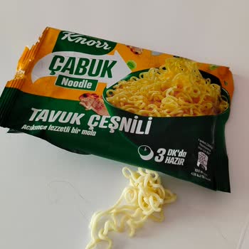 Knorr Noodle İçerisinden Saç Çıktı