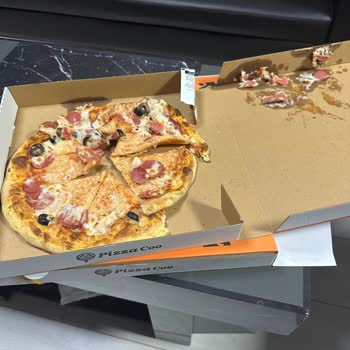 Pizza Coo (Taşdelen ) Dağılmış Kusurlu Pizza!