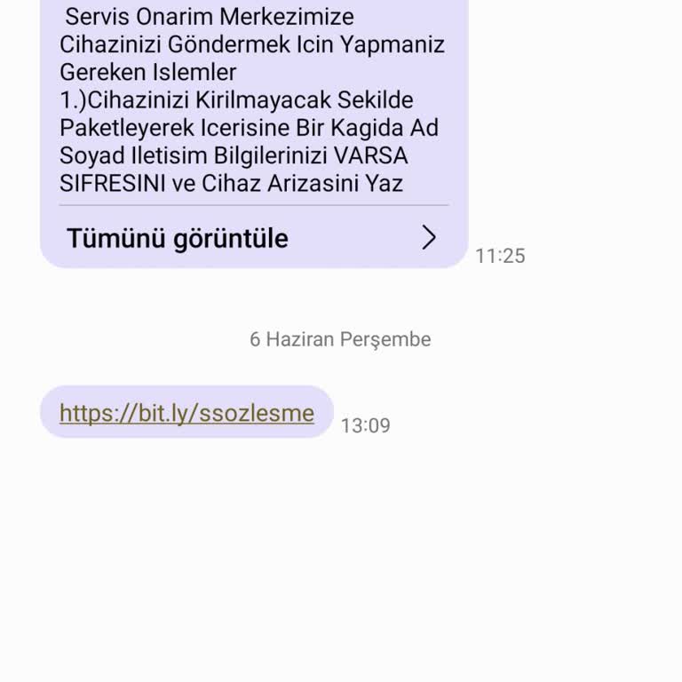 Elektrofoni Servis Reeder Telefonumun Garantisi Olduğu Halde İşlem Bedeli Para İstenmesi