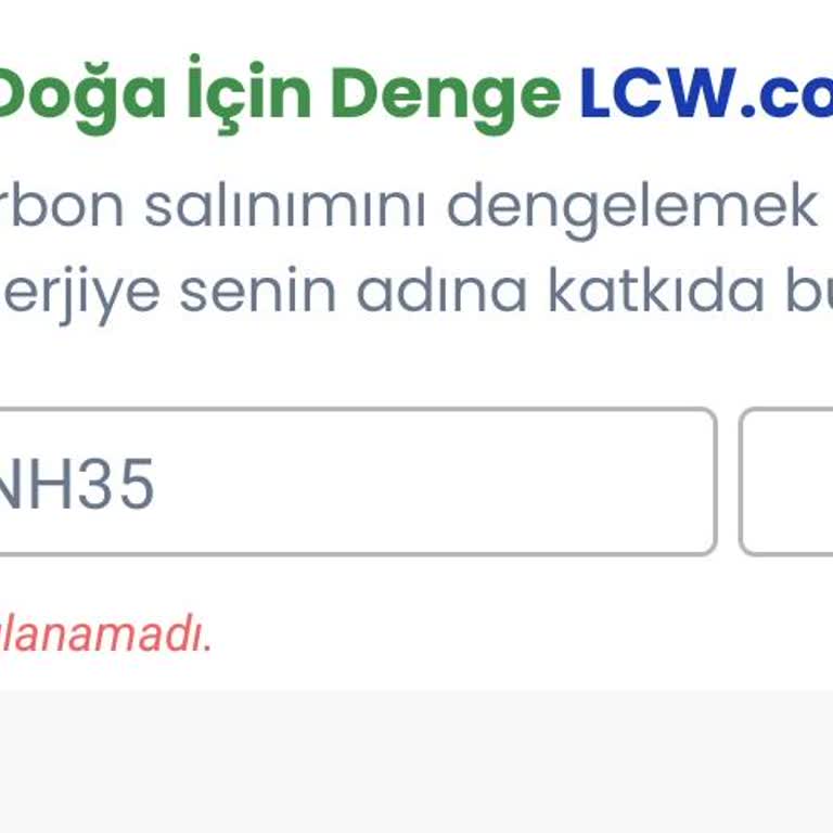 LCW Uygulaması Hediye Çarkı İndirim Kodu Kullanım Şartları Sağlanamadı