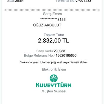 Param/MoneyPay Ankara Şikayet