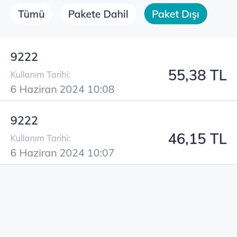 Türk Telekom Bilgim Dışında Bazı Servislere Abonelik Yapmış.