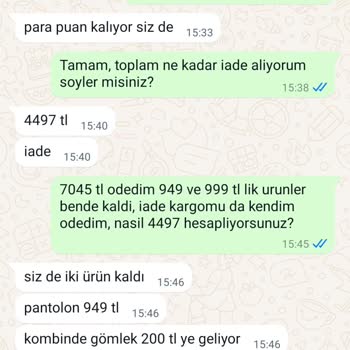 No7man Müşteri Hizmetleri İletişimi / İade Sorunu