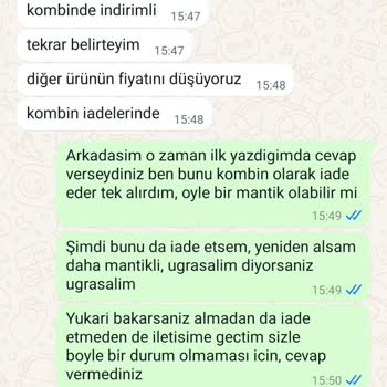 No7man Müşteri Hizmetleri İletişimi / İade Sorunu