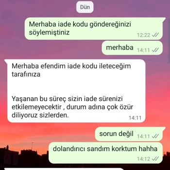 LESEQUENCE İade Kodu Oluşturmuyorlar