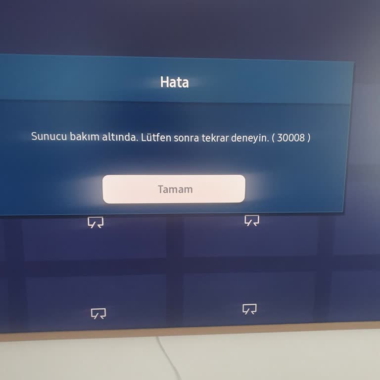 Samsung Frame TV Hata!