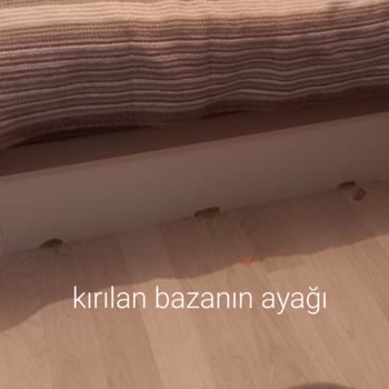 Ankara Mobilya (Erzurum) Kırılan Bazanın Onarılmaması Ve Bize Cevap Vermemeleri