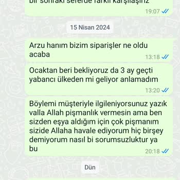 Ankara Mobilya (Erzurum) Kırılan Bazanın Onarılmaması Ve Bize Cevap Vermemeleri