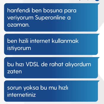 Hız Sorunu Ve Alakasız Superonline