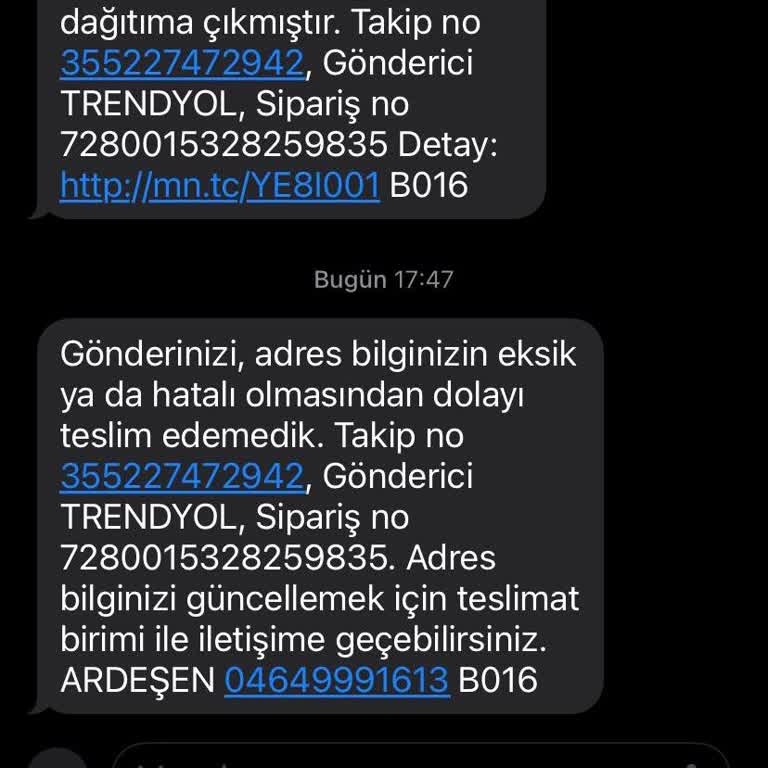Ardeşen MNG Şube Kapıya Teslim Yapmıyor