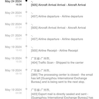 Shein Order Stuck on "Aircraft Arrival" Since May 24th