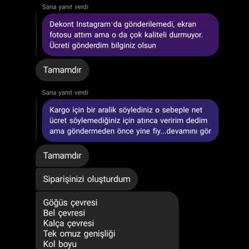Behiye Dikimevi Siparişin Üretilip Tarafıma İstenen Sürede Ulaştırılmaması