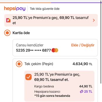 Hepsiburada Hepsifinans Limitini Kullanamıyorum