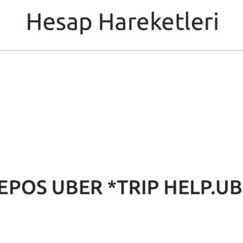 Uber'in Sistemdeki Tutardan Bağımsız Birçok Kez Haksız Ücret Kesmesi