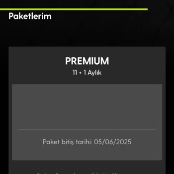 Geforce Now 1 Yıllık Premium Paketim Görünmüyor
