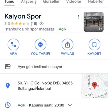 Kalyon Spor Yanlış Ürün Gönderimi Ve İade Sorunu