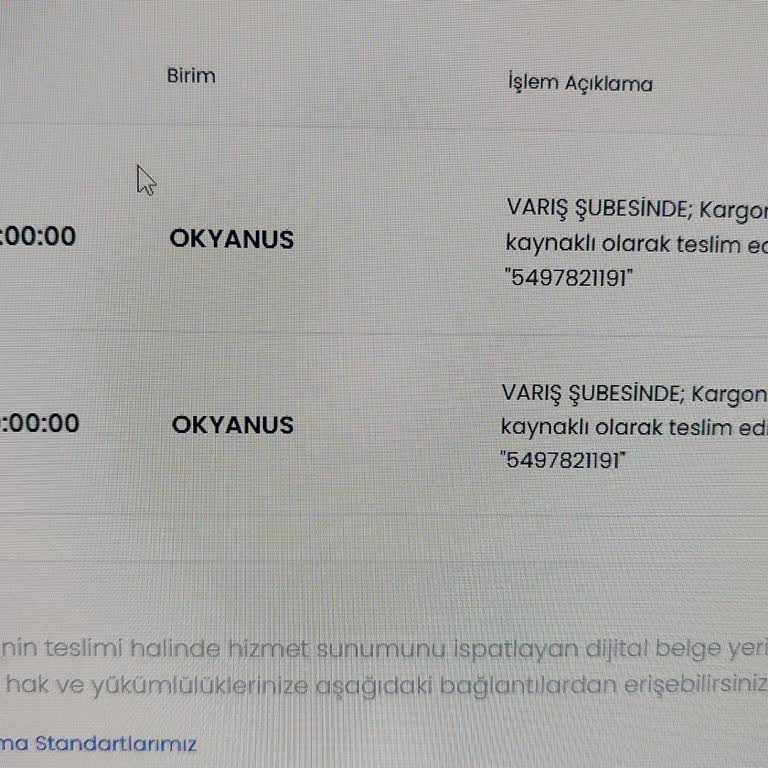 Aras Kargo Aras 4062448662735 Kargo Hk.