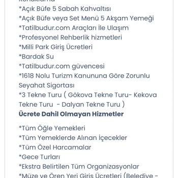 Tatilbudur Dahil Olan Hizmetlerden Para Alıyor