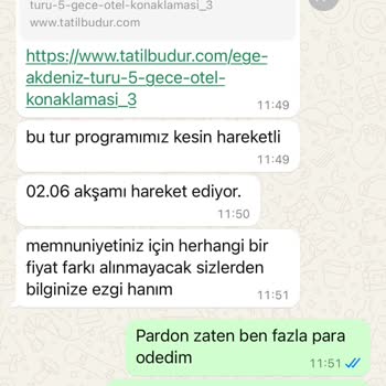 Tatilbudur Dahil Olan Hizmetlerden Para Alıyor