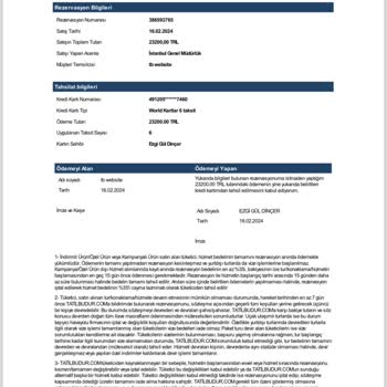 Tatilbudur Dahil Olan Hizmetlerden Para Alıyor